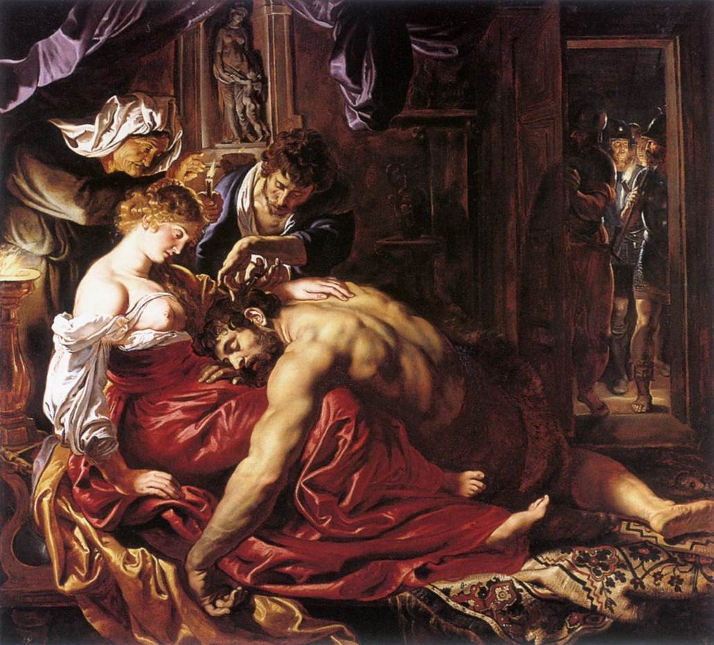 Peter Paul Rubens Samson and Delilah